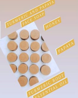 Turmeric and Papaya Face Soap