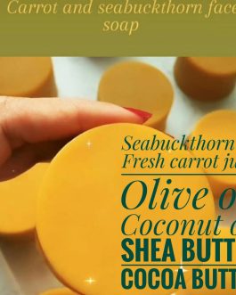 Carrot and Sea buckthorn Face Soap