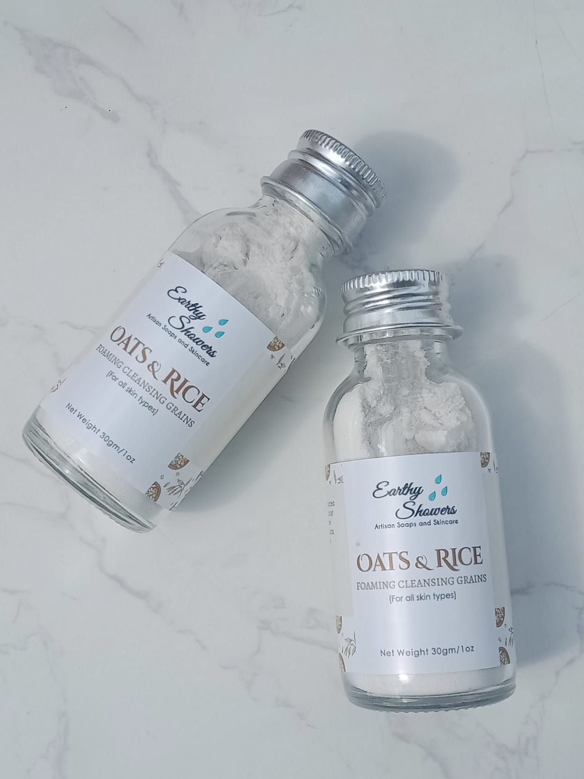 Oats and Rice Foaming Cleansing Grains - Image 2